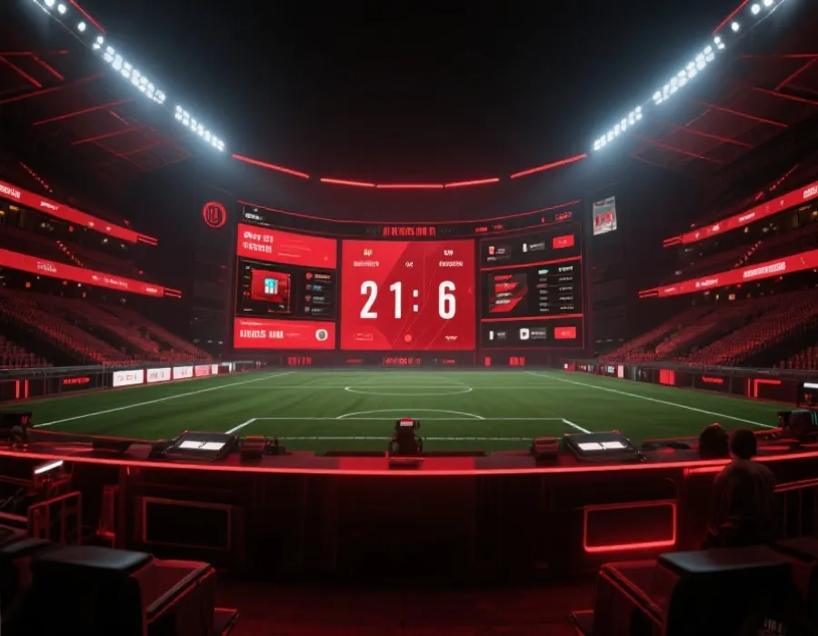 世界杯直播大厅界面示意