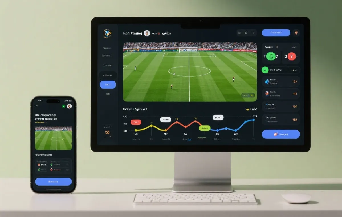 进行中比赛观看示意