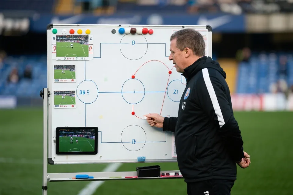 世界杯战术分析示意图