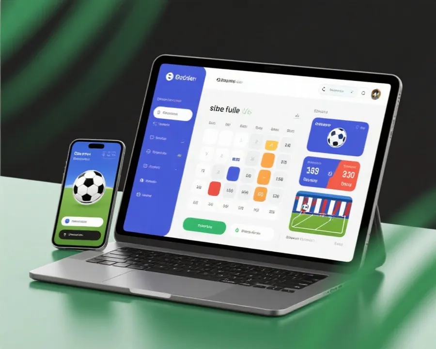 世界杯观赛设备与信息导航示意图